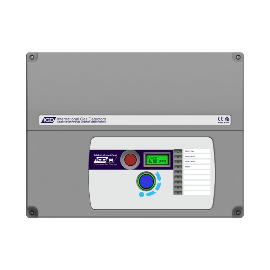 the safepark car park gas detection control panel