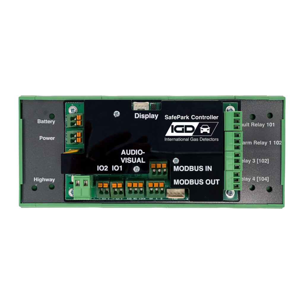 the safepark car park gas detection controller