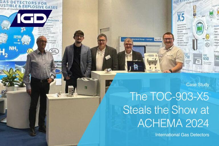 Hal and the Bieler+Lange team at ACHEMA 2024